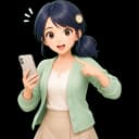 急ぎめに確認を促すキャラクター『はやめ』