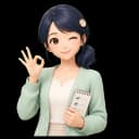 確認完了を伝えるキャラクター『はやめ』
