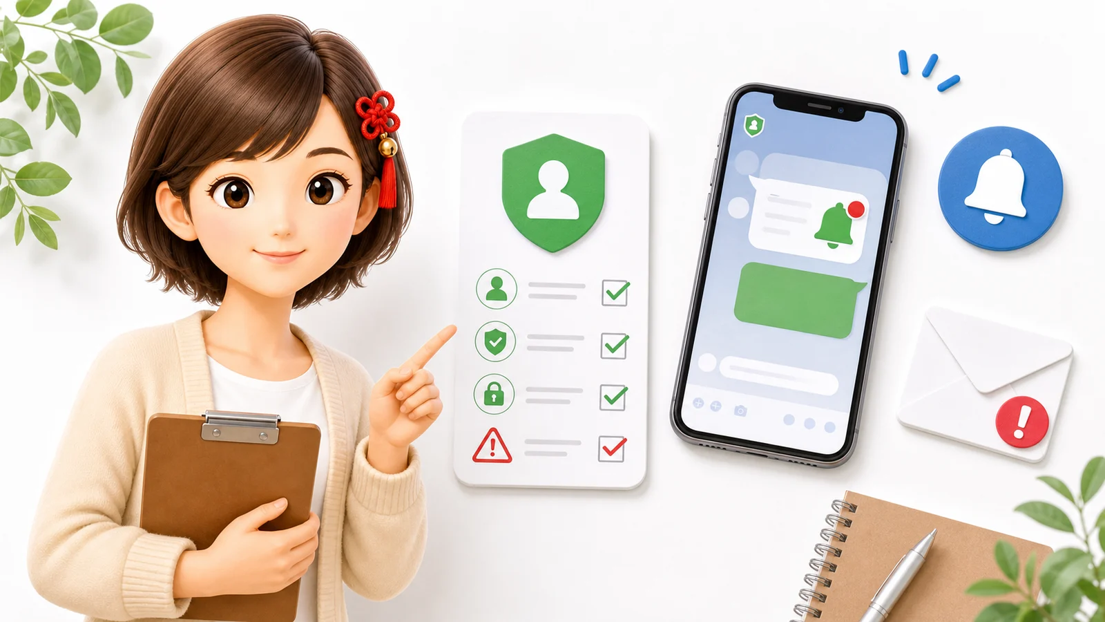LINE懸賞で知らない公式アカウントから通知が来たときの確認をふくみが案内する記事タイトル画像
